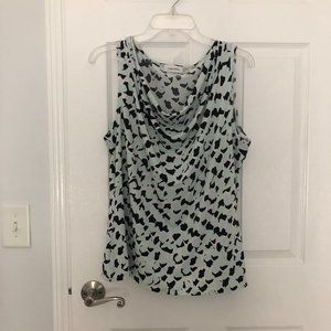Calvin Klein Sleeveless Cowl Neck Top